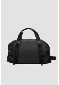 Karl Lagerfeld - KARL LAGERFELD Czarna torba podróżna pikowana. Kolor: czarny. Sport: fitness #1