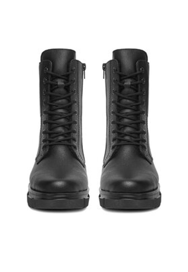 Rieker Trzewiki CEO-Y7116-00 Czarny. Kolor: czarny. Materiał: skóra