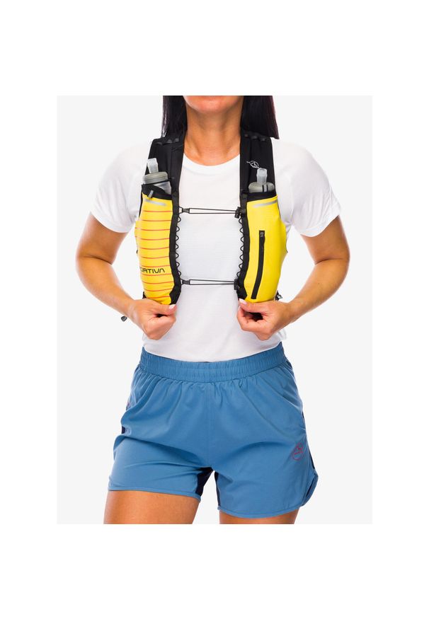 LA SPORTIVA - Kamizelka biegowa La Sportiva Trail Vest 5L. Kolor: żółty. Sport: bieganie
