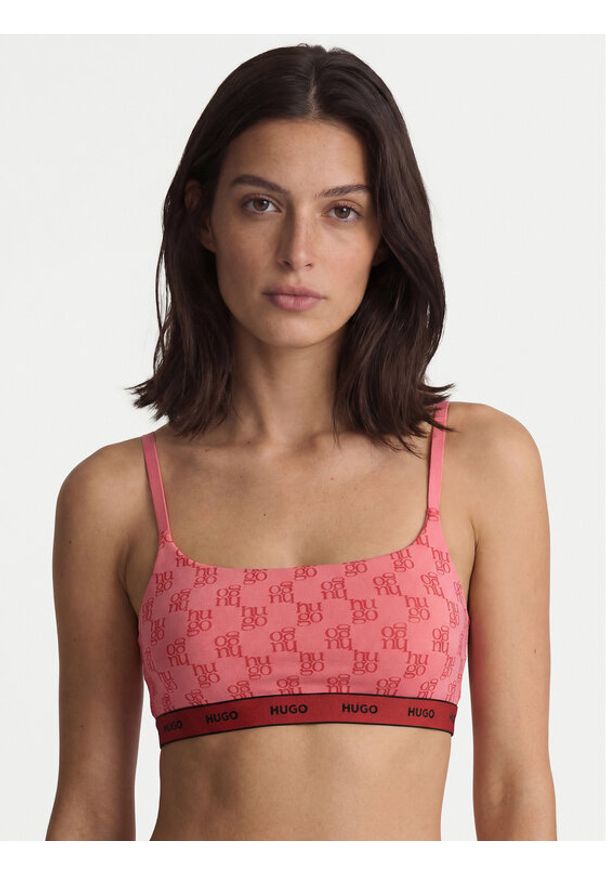 Hugo - HUGO Komplet biustonoszy topów 50545712 Różowy jasny. Kolor: różowy. Materiał: bawełna