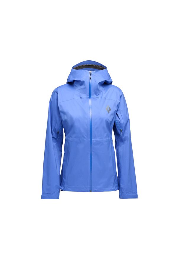 Kurtka przeciwdeszczowa męska Black Diamond Fineline Stretch. Kolor: niebieski. Sport: wspinaczka