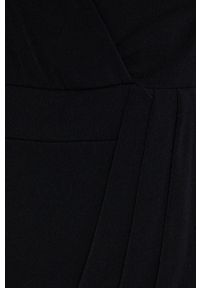 Morgan sukienka kolor czarny mini prosta. Okazja: na co dzień. Kolor: czarny. Materiał: dzianina. Typ sukienki: proste. Styl: casual. Długość: mini #2