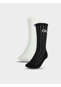 4f - 4F Skarpety casual za kostkę (2-pack) 4F x Anna Lewandowska - multikolor 39-42. Kolor: wielokolorowy. Materiał: bawełna, włókno, materiał, poliamid