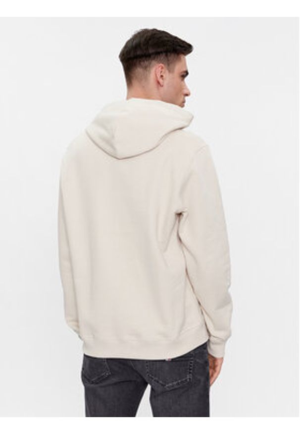 Tommy Jeans Bluza Bold Classics DM0DM18413 Beżowy Regular Fit. Kolor: beżowy. Materiał: bawełna