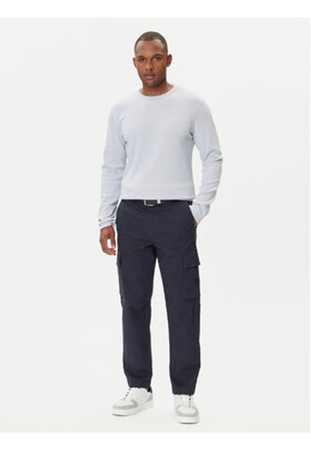 BOSS Longsleeve Tempesto 50520725 Beżowy Regular Fit. Kolor: beżowy. Materiał: bawełna. Długość rękawa: długi rękaw