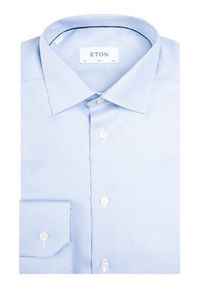 Eton Koszula 316979511 Niebieski Slim Fit. Kolor: niebieski. Materiał: bawełna #4