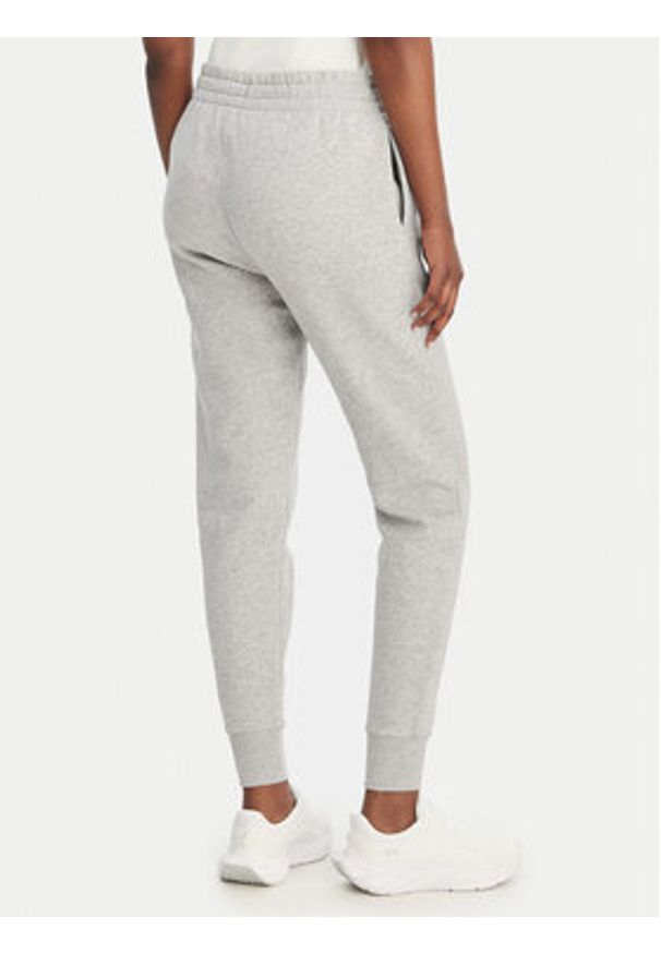 Under Armour Spodnie dresowe UA Icon Fleece 6001537 Szary Slim Fit. Kolor: szary. Materiał: bawełna