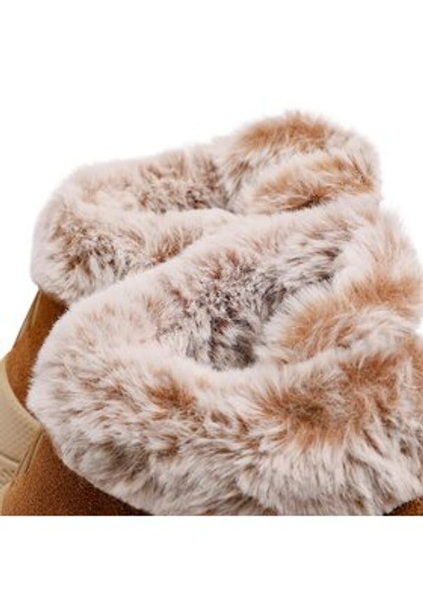 skechers - Skechers Trzewiki Uno Wintriness 167433/CSNT Brązowy. Kolor: brązowy. Materiał: zamsz, skóra