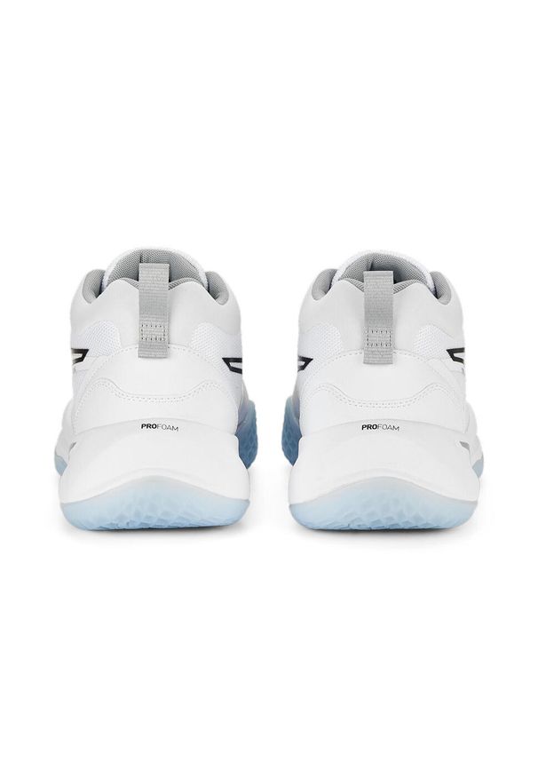 Obuwie Koszykarskie dla Dorosłych Koszykówka Puma Playmaker Pro Biały. Kolor: biały. Materiał: tkanina, materiał, syntetyk. Sport: koszykówka