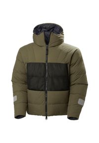 Odwracalna kurtka z kapturem Helly Hansen Arc. Typ kołnierza: kaptur. Kolor: szary. Materiał: puch