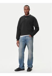 Hugo - HUGO Bluza Dettil 50533689 Czarny Relaxed Fit. Kolor: czarny. Materiał: bawełna #3