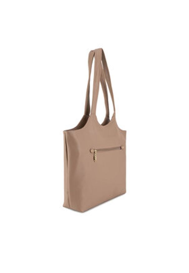 Beverly Hills Polo Club Torebka BHPC-K-032-06 Beżowy. Kolor: beżowy