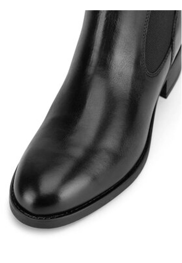 Lasocki Botki GRD-VICENZA-03 Czarny. Kolor: czarny. Materiał: skóra