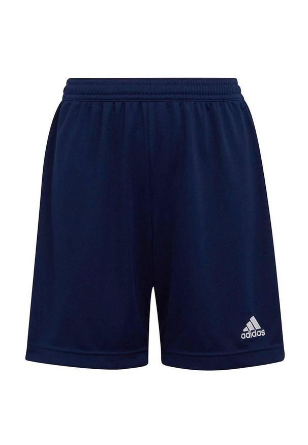 Spodenki piłkarskie junior Adidas Entrada 22. Kolor: niebieski. Sport: piłka nożna
