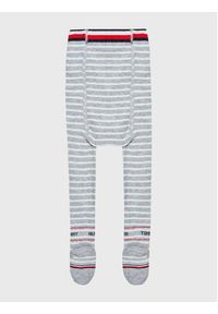 TOMMY HILFIGER - Tommy Hilfiger Rajstopy Dziecięce 701220279 Szary. Kolor: szary. Materiał: bawełna, materiał