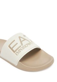 EA7 Emporio Armani Klapki 7X000108 AF15118 M6086 Beżowy. Kolor: beżowy #5