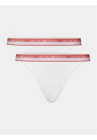 Emporio Armani Underwear Komplet 2 par stringów 164522 4R227 00010 Biały. Kolor: biały. Materiał: bawełna #1