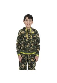 LEONE 1947 APPAREL - Bluza dziecięca Bold Camo. Kolor: brązowy, zielony, wielokolorowy. Sport: joga i pilates