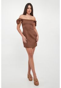 Elisabetta Franchi - Sukienka hiszpanka ELISABETTA FRANCHI. Typ kołnierza: dekolt hiszpanka #1