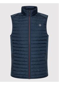 Jack & Jones - Jack&Jones Kamizelka Multi 12200684 Granatowy Slim Fit. Kolor: niebieski. Materiał: syntetyk #4