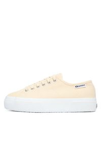 Superga Tenisówki Platform Leggera S2142ZW Beżowy. Kolor: beżowy. Materiał: materiał. Obcas: na platformie #7