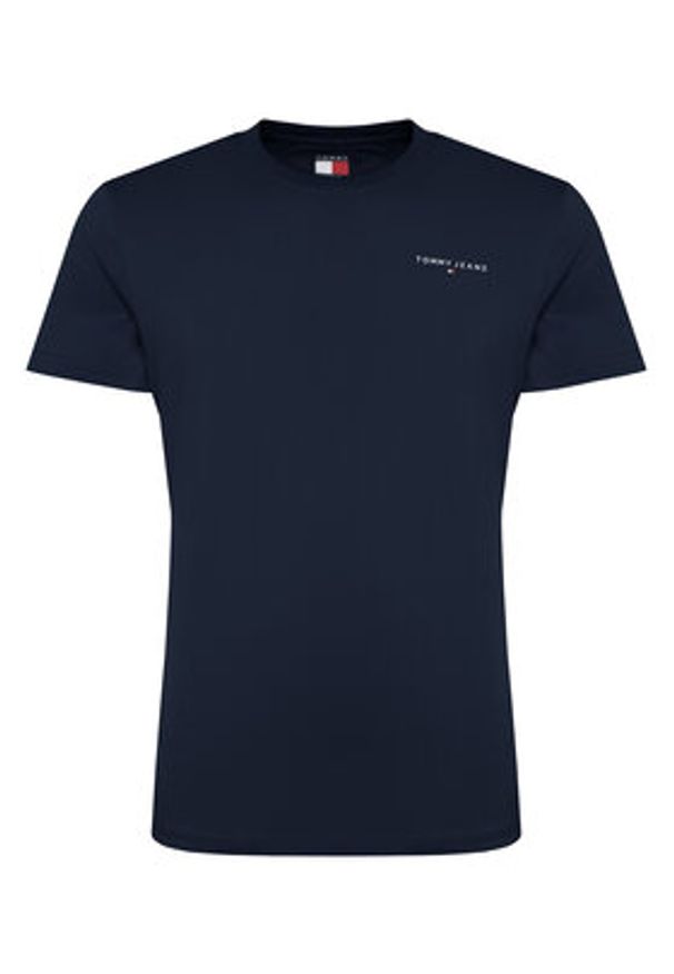 Tommy Jeans Komplet t-shirtów DM0DM22316 Niebieski Slim Fit. Kolor: niebieski. Materiał: bawełna