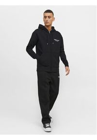 Jack & Jones - Jack&Jones Bluza Vesterbro 12241691 Czarny Relaxed Fit. Kolor: czarny. Materiał: syntetyk, bawełna #7