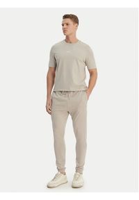 BOSS Spodnie dresowe Sestart 50509303 Szary Regular Fit. Kolor: szary. Materiał: bawełna #2