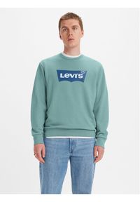 Levi's® Bluza Standard 384230028 Niebieski Regular Fit. Kolor: niebieski. Materiał: bawełna