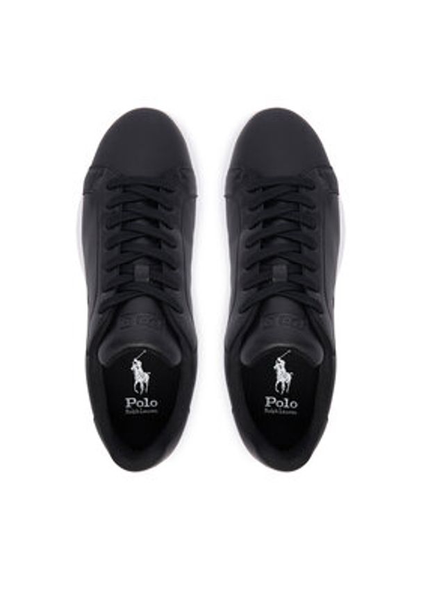 Polo Ralph Lauren Sneakersy Heritage Court II 809P13083002 Czarny. Kolor: czarny. Materiał: skóra