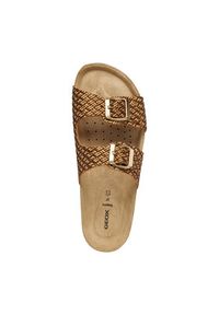 Geox Klapki D Brionia D35LSL 00047 C6008 Brązowy. Kolor: brązowy. Materiał: skóra #6