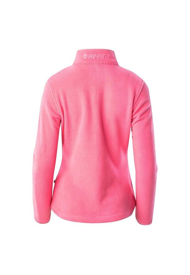 Hi-tec - Bluza Polarowa Damska Nader. Kolor: różowy. Materiał: polar. Sezon: zima. Sport: turystyka piesza