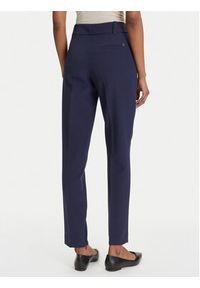 Hugo - HUGO Spodnie materiałowe Hedima-1 50544742 Granatowy Slim Fit. Kolor: niebieski. Materiał: syntetyk