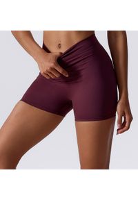 Intica - Szorty sportowe modelujące pośladki elastyczne Mirosava. Kolor: różowy. Materiał: materiał. Sport: fitness #10