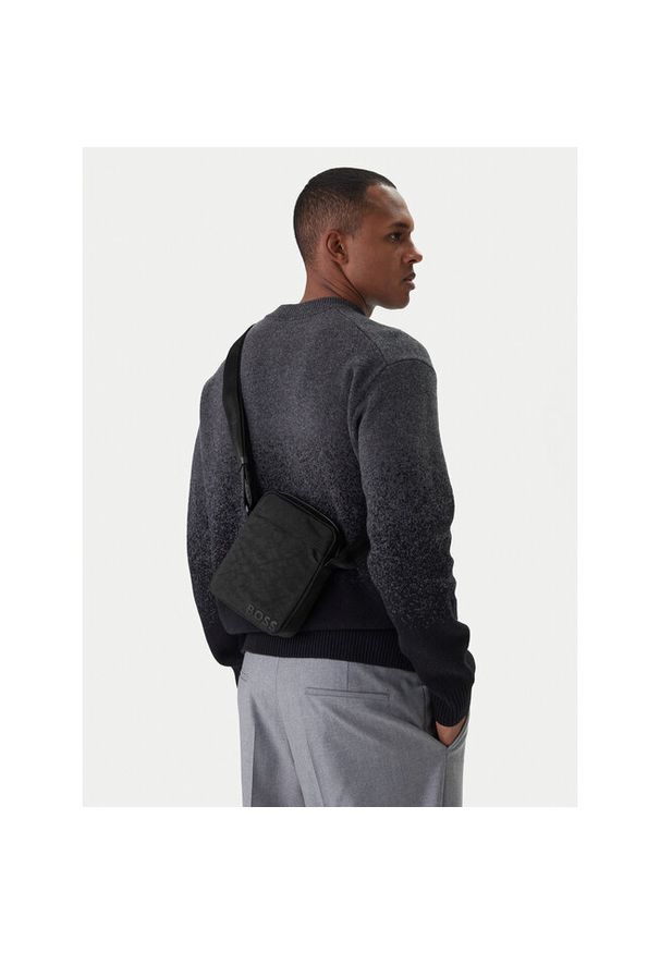 Saszetka BOSS. Kolor: czarny