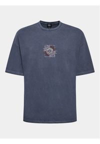 BDG Urban Outfitters T-Shirt Celestial Creation T 77171080 Niebieski Baggy Fit. Kolor: niebieski. Materiał: bawełna