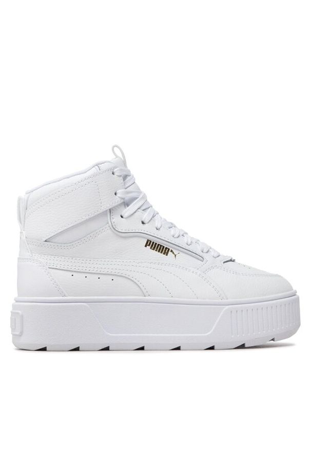 Puma Sneakersy Karmen Rebelle Mid 387213 01 Biały. Kolor: biały. Materiał: skóra