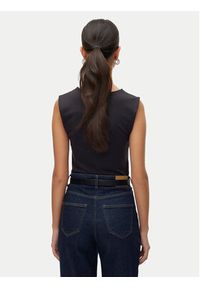 Vero Moda Top Million 10312751 Czarny Slim Fit. Kolor: czarny. Materiał: syntetyk