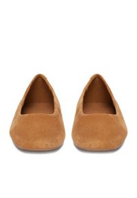 U.S. Polo Assn. Baleriny EO-AYOLY001W/6S1 Brązowy. Kolor: brązowy. Materiał: zamsz, skóra #5