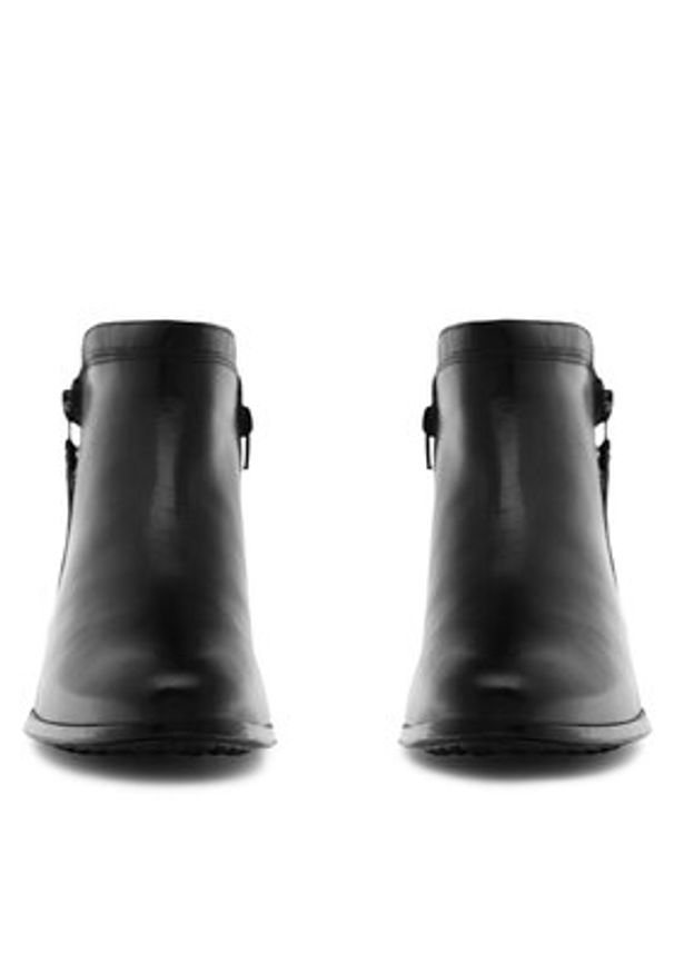 Lasocki Botki CEO-WB-ANNA-116 Czarny. Kolor: czarny. Materiał: skóra