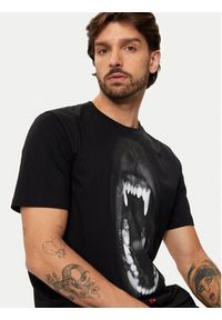 Hugo T-Shirt Dayaking 50523979 Czarny Regular Fit. Kolor: czarny. Materiał: bawełna