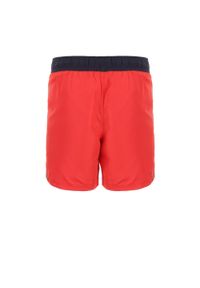 Diadora - Spodenki krótkie męskie DIADORA BEACH SHORT RING. Kolor: czerwony. Długość: krótkie