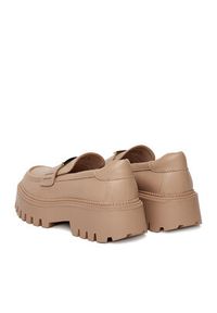 DeeZee Loafersy HY19001-2 Beżowy. Kolor: beżowy. Materiał: skóra #6