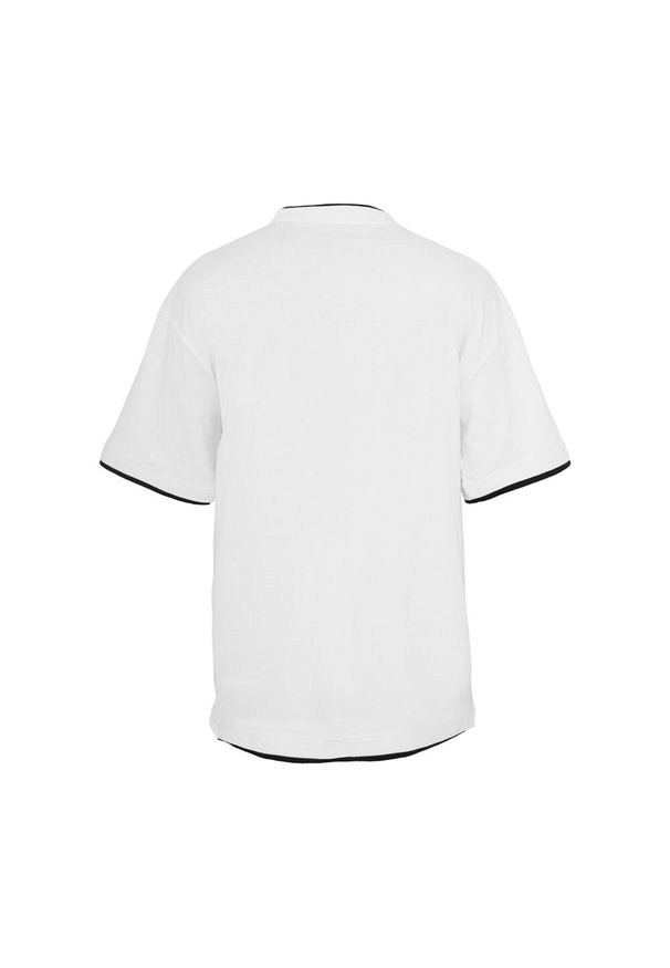 Urban Classics - Koszulka Urban Classic contract tall. Kolor: czarny, biały, wielokolorowy