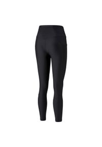Legginsy Sportowe Damskie Puma Run Marathon Fl. Kolor: czarny. Sport: bieganie