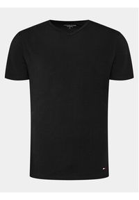 TOMMY HILFIGER - Tommy Hilfiger Komplet t-shirtów UM0UM03137 Czarny Regular Fit. Kolor: czarny. Materiał: bawełna #7