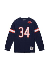 Mitchell & Ness - Koszulka nfl z długim rękawem Chicago Bears Walter Payton. Kolor: niebieski. Długość rękawa: długi rękaw. Długość: długie. Styl: sportowy #1