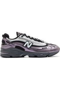 Buty unisex New Balance M1000EGY – fioletowe. Kolor: fioletowy. Materiał: skóra, syntetyk, nubuk, materiał. Szerokość cholewki: normalna