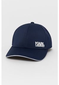 Karl Lagerfeld - Czapka. Kolor: niebieski #1