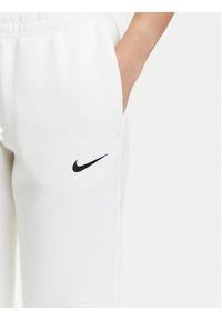 Nike Spodnie dresowe Phoenix Fleece FZ7626 Biały Regular Fit. Kolor: biały. Materiał: bawełna #3